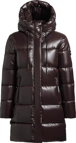 lillā khujo Ziemas jaka 'Janou': no priekšpuses