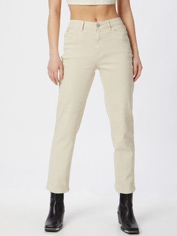 VILA Regular Jeans 'Sommer' in Beige: predná strana