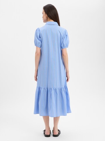 Marie Lund Kleid in Blau