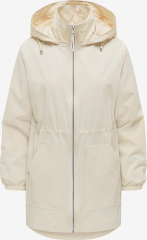 Manteau fonctionnel 'Brona' Ragwear en beige : devant