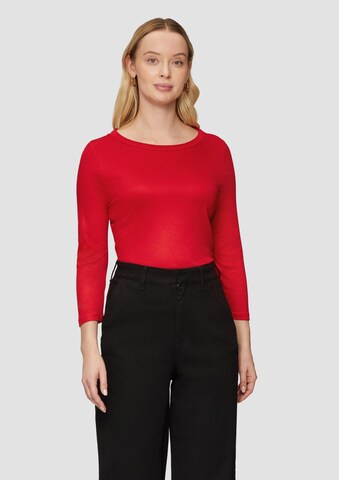 T-shirt s.Oliver BLACK LABEL en rouge : devant