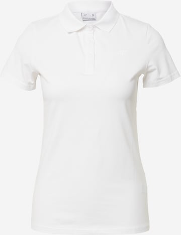 4F Performance Shirt in White: front