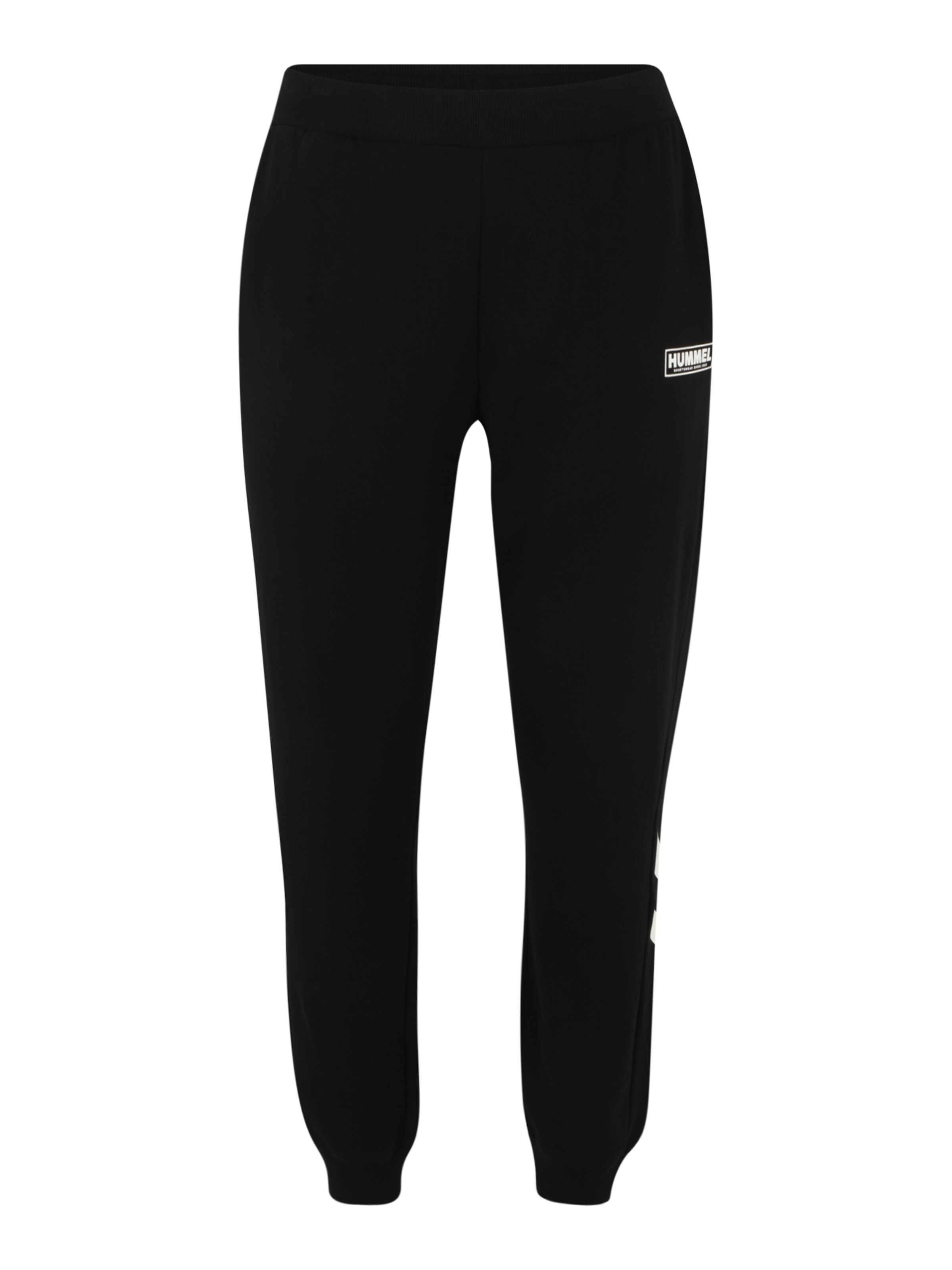 Hummel Tapered Sportbroek 'Legacy' in Zwart: voorkant