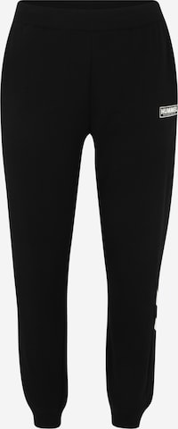 Hummel Tapered Sportbroek 'LEGACY' in Zwart: voorkant