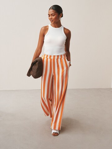 Next Wide leg Pants in Orange