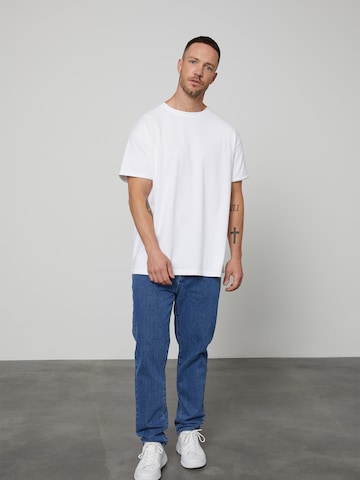 DAN FOX APPAREL Shirt 'Alan' in White