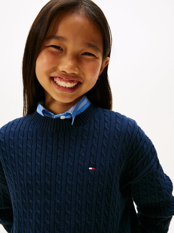 TOMMY HILFIGER Pullover in Blau