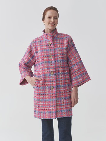 TATUUM Between-seasons coat in Pink: front
