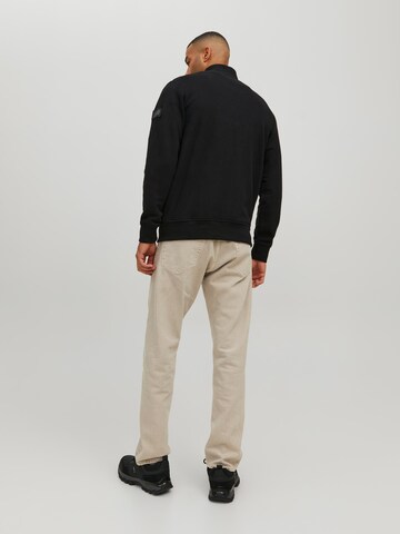 JACK & JONES Jopa na zadrgo | črna barva