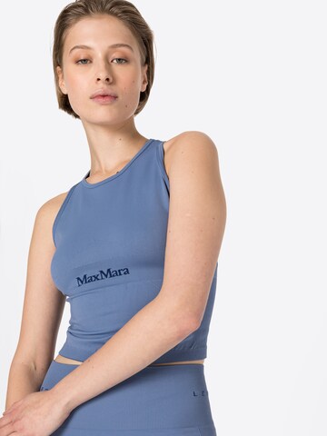 Max Mara Leisure Top 'GLASSA' in Blau