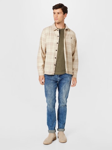 FARAH Regular fit Overhemd 'MARKS' in Beige