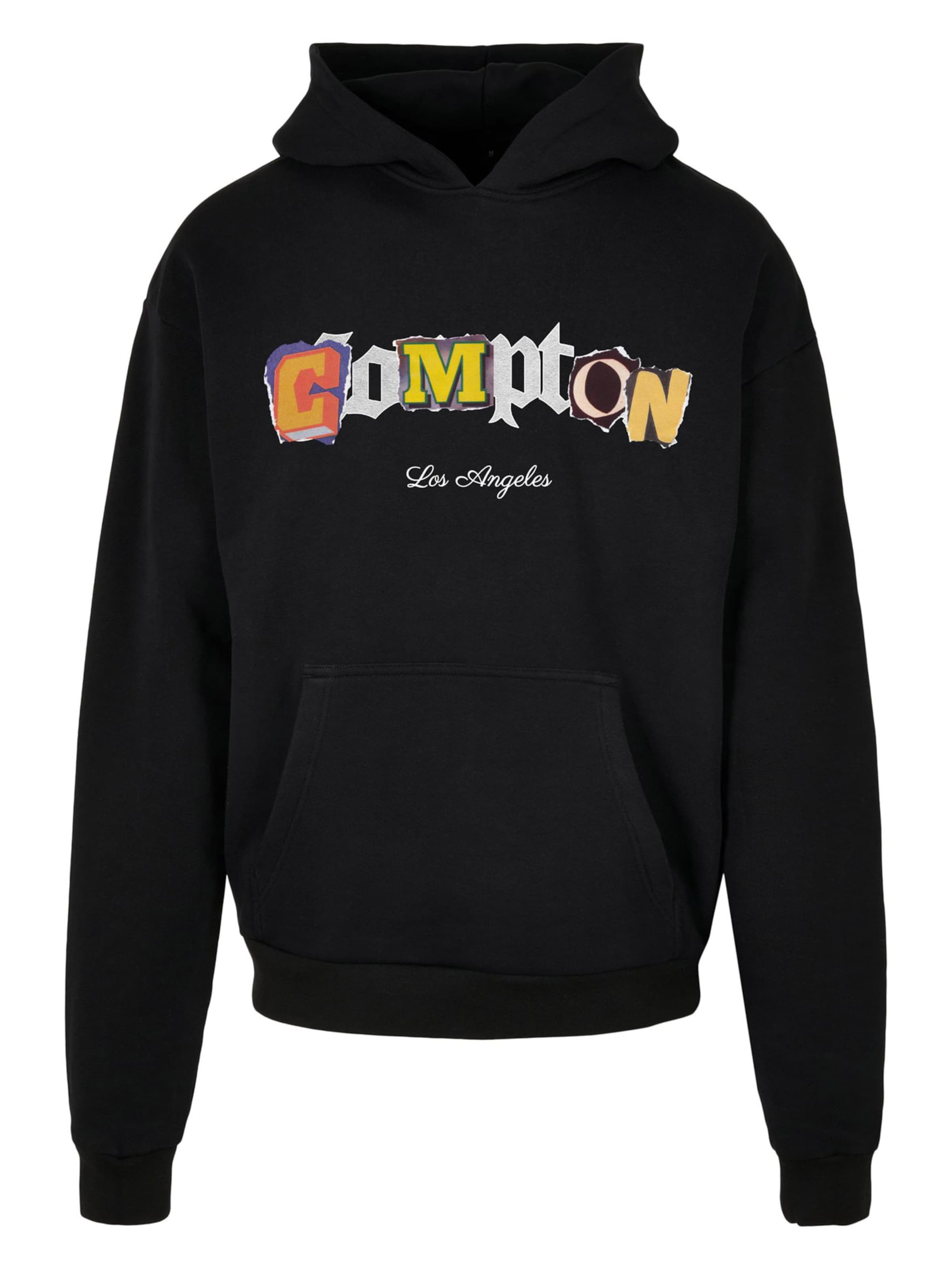Mister Tee Sweatshirt 'Compton L.A.' i sort: forside