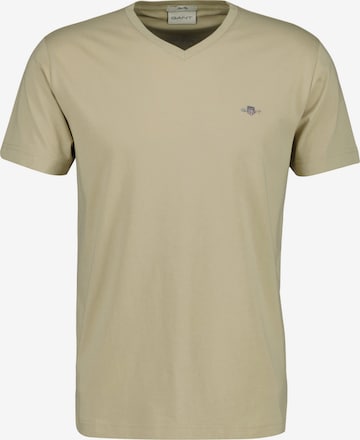 T-Shirt GANT en beige : devant
