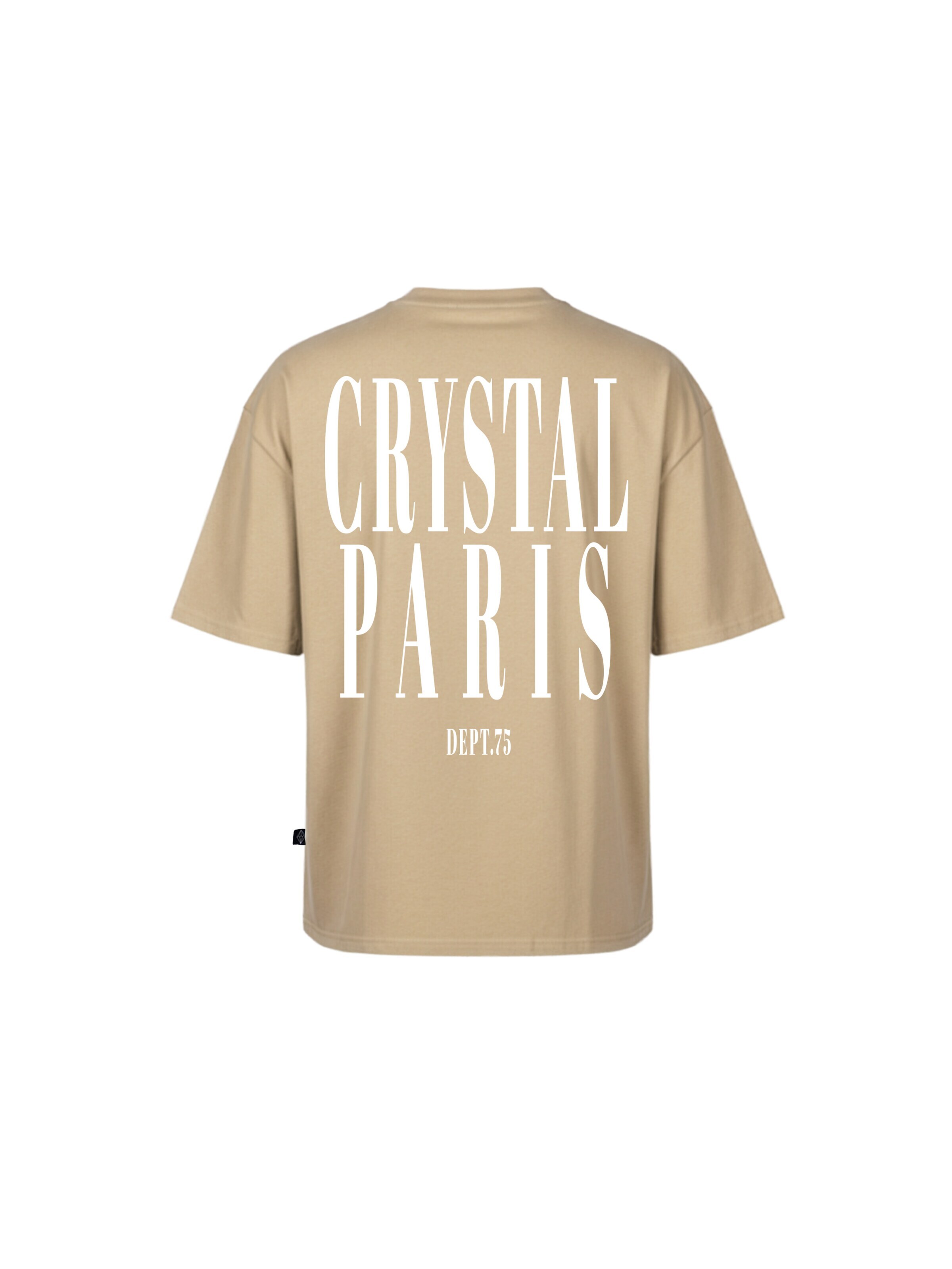 Crystal Paris Shirt 'Face' in Brown