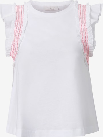 Rich & Royal - Camiseta en blanco: frente