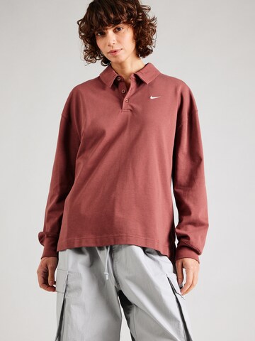 Nike Sportswear - Camiseta 'Essential' en rojo: frente