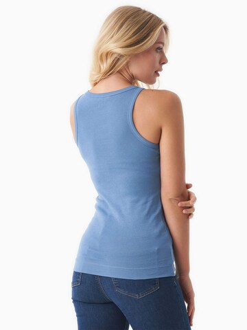 Organication Top in Blau