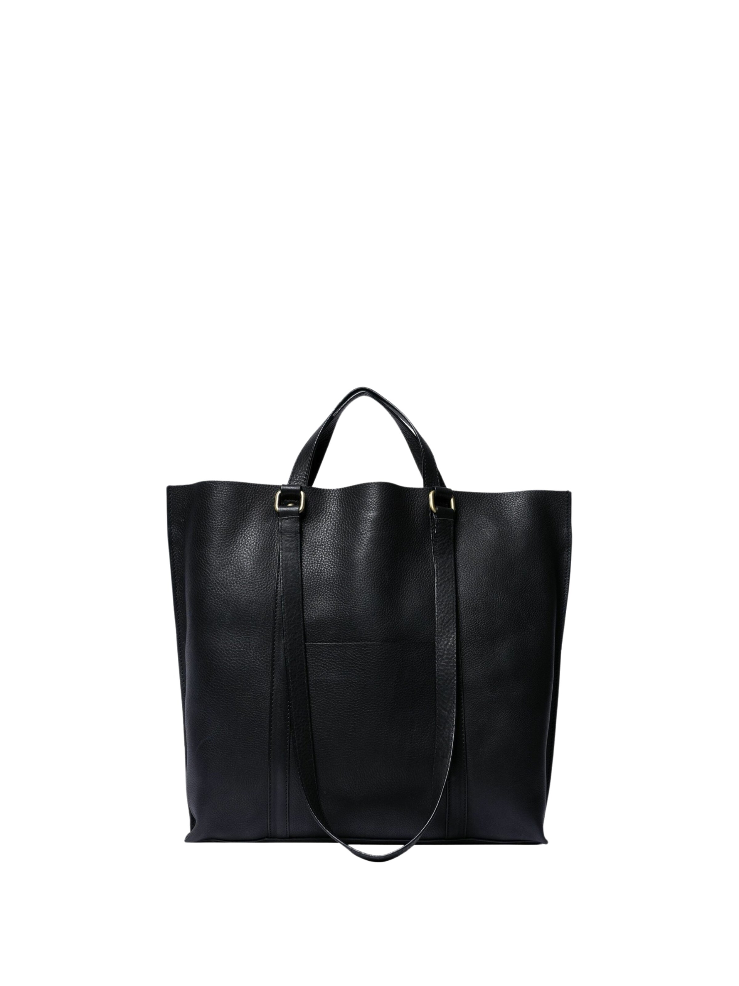 Cabas ' Nanni ' RE:DESIGNED en noir : devant