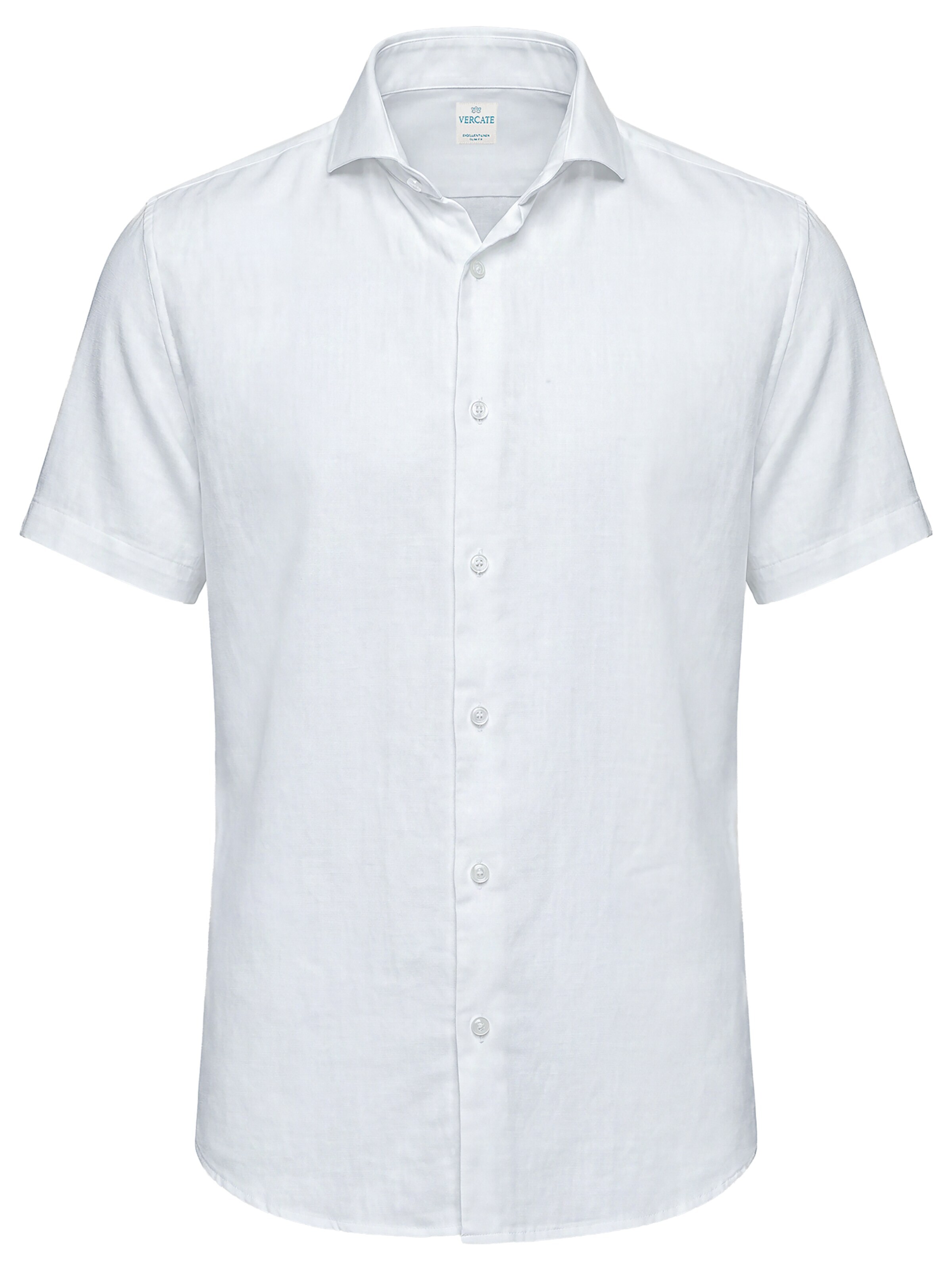Vercate Slim fit Koszula biznesowa 'No. 33' w kolorze biały: przód