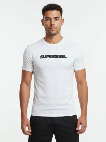 SUPERREBEL® GEAR Shirt 'KEANU' in Weiß