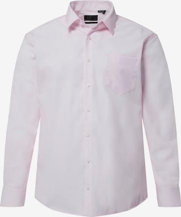 JP1880 Comfort fit Button Up Shirt in Pink: front