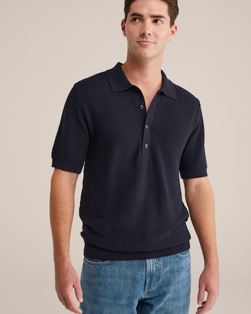 WE Fashion Sweater in Blue: front
