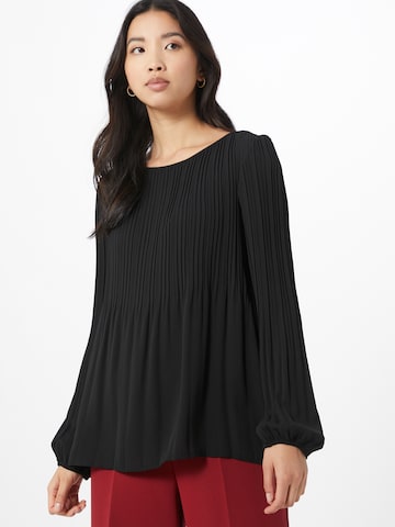 s.Oliver BLACK LABEL Blouse in Zwart: voorkant