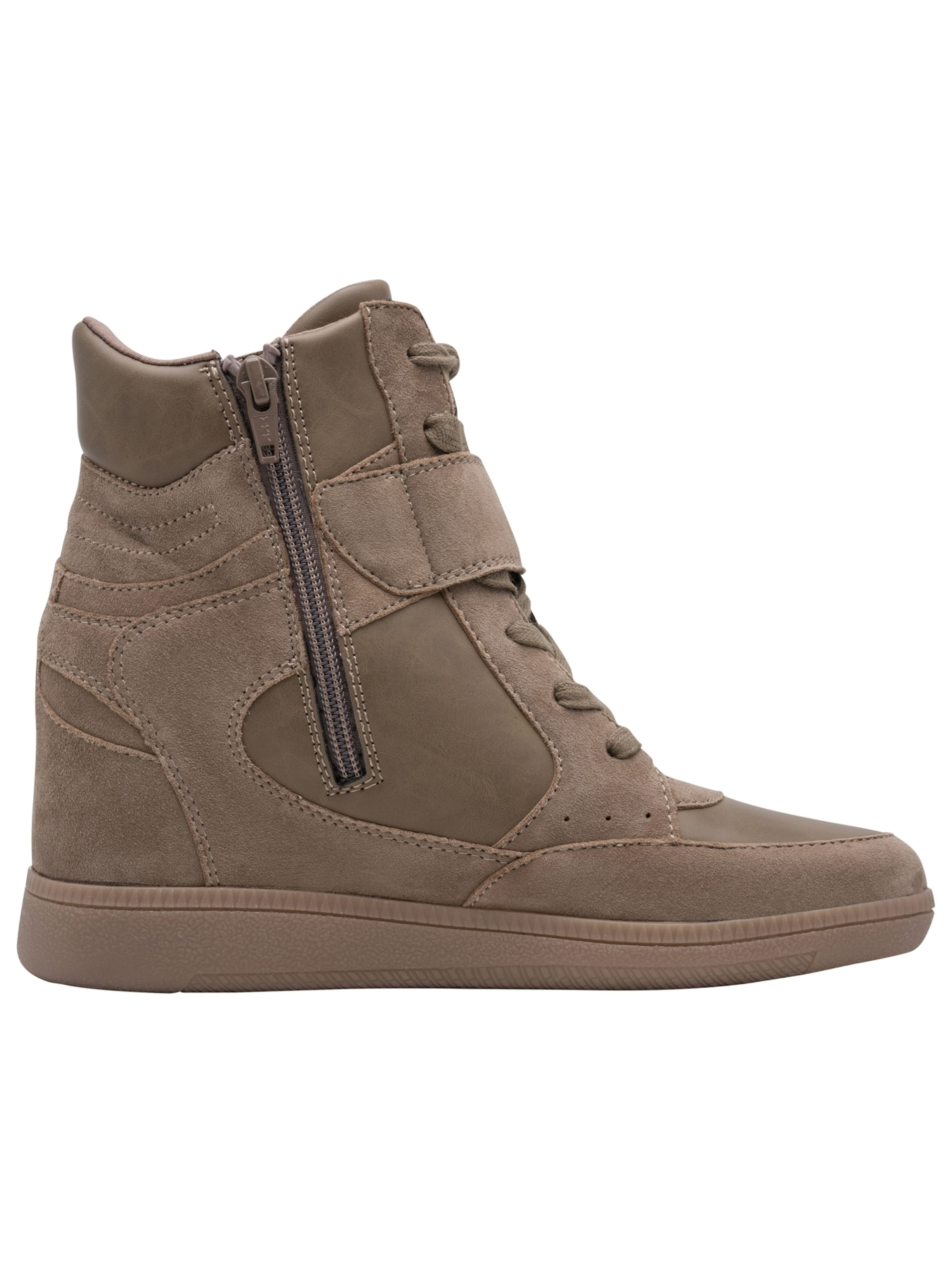 Baskets hautes Tamaris en beige