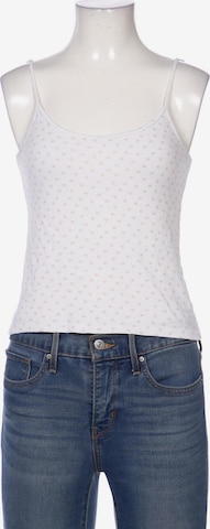 Brandy Melville Top & Shirt in XXXS in White: front