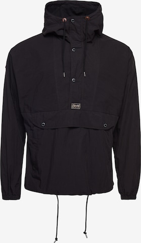 Veste mi-saison 'MOUNTAIN' Superdry en noir : devant