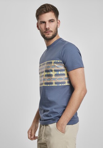 Urban Classics Regular fit Shirt 'Inka' in Blauw