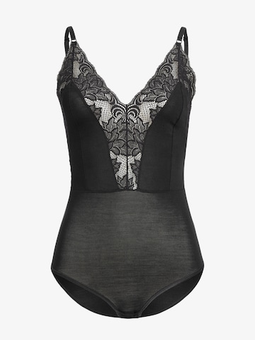 Erlich Textil - Body 'Hannah' en negro: frente