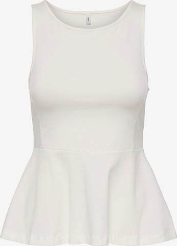 ONLY Overdel 'ONLKISS' i hvid: forside