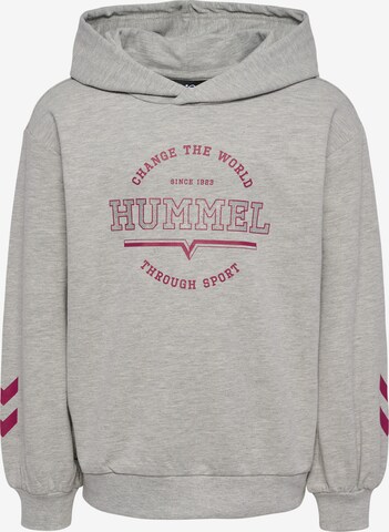 Hummel Sweatshirt 'Elena' in Grijs: voorkant