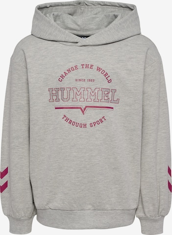 Hummel Sweatshirt 'Elena' in Grijs: voorkant