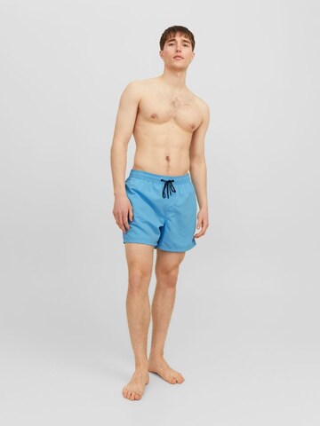 JACK & JONES Badeshorts 'Fiji' in Blau