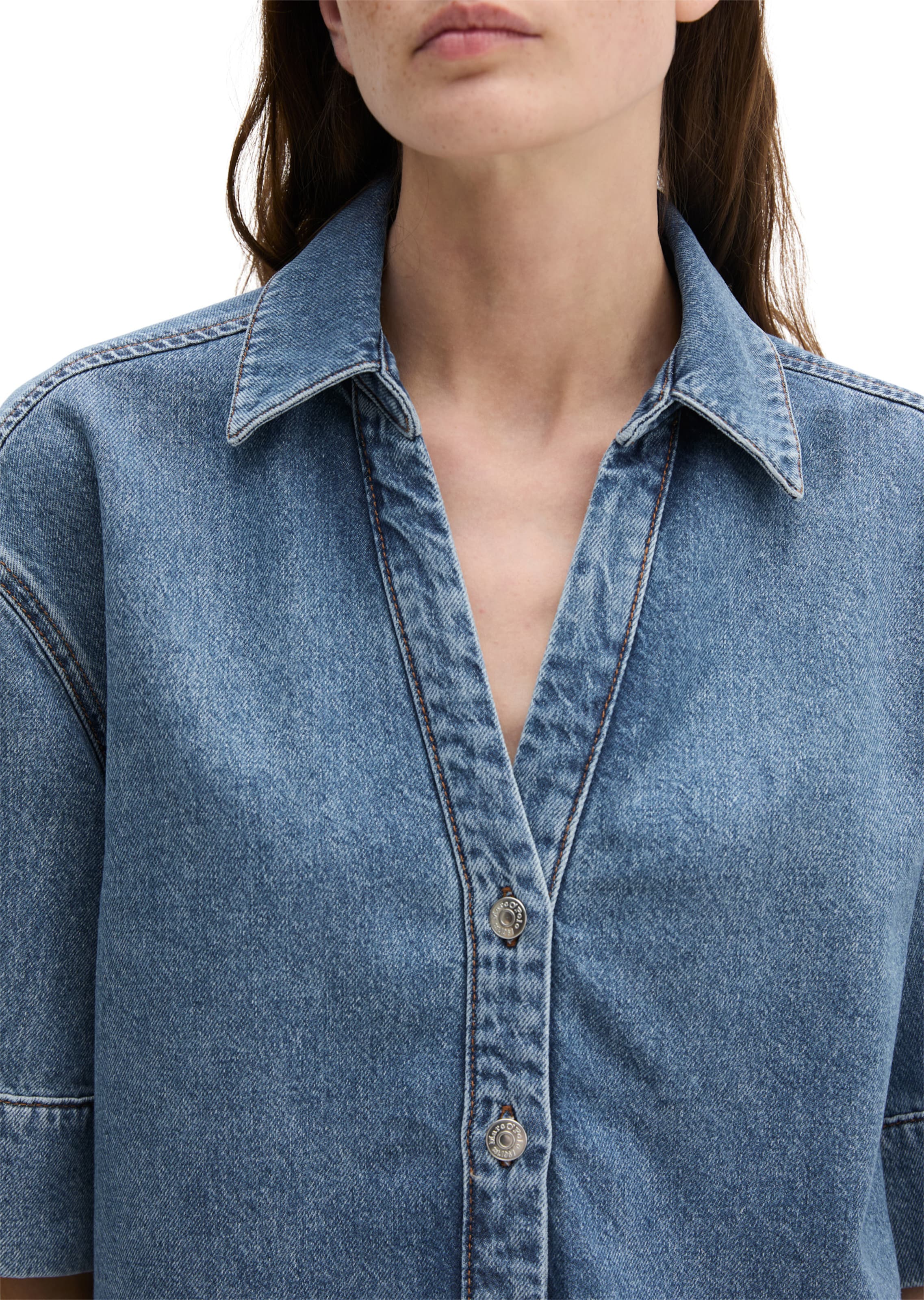 Marc O'Polo Blouse in Blauw