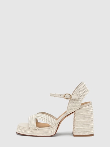 Castañer - Sandalias en beige: frente