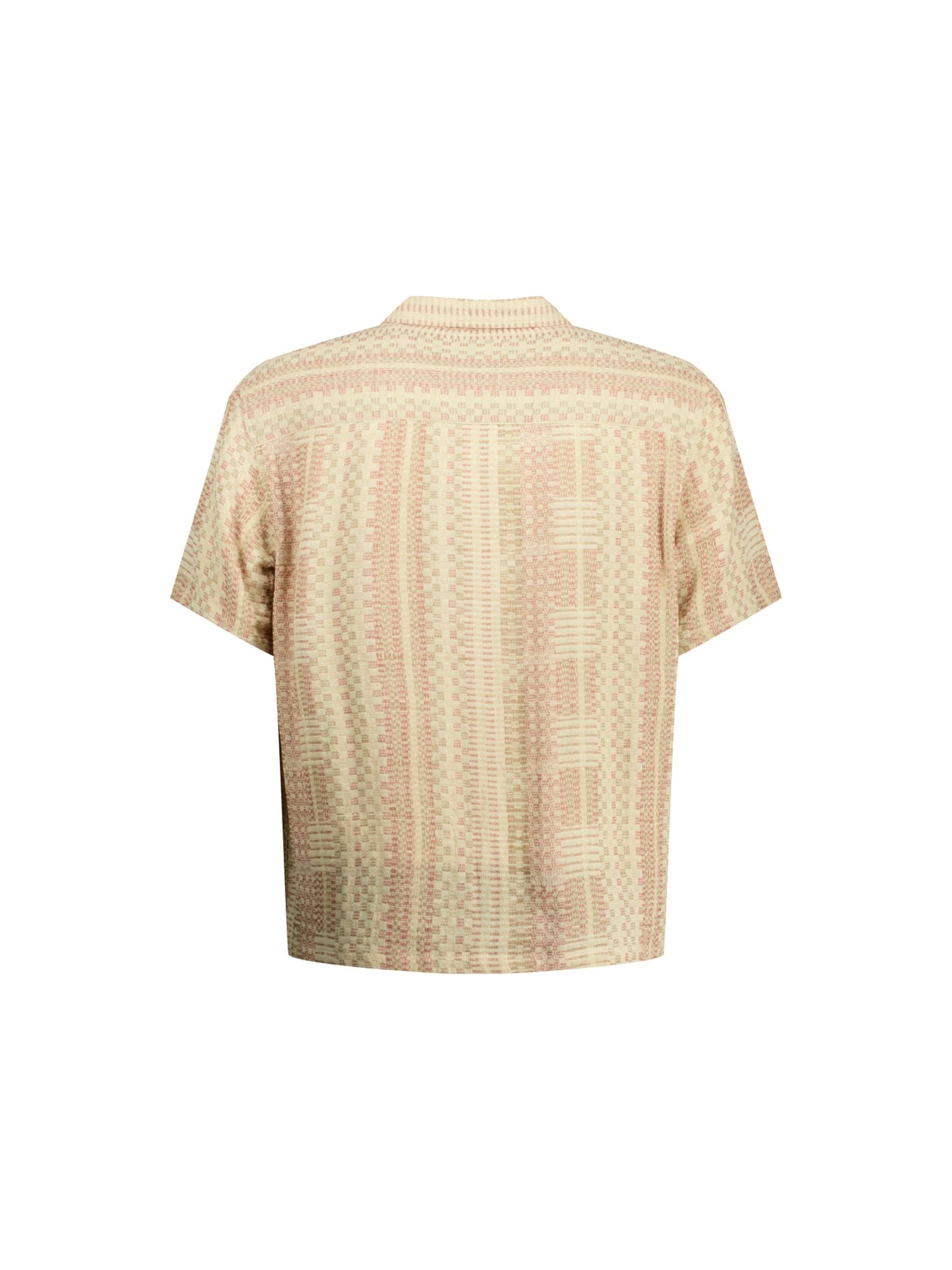 Coupe regular Chemise 'Mio' Deeluxe en beige