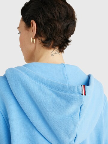 TOMMY HILFIGER Zip-Up Hoodie in Blue