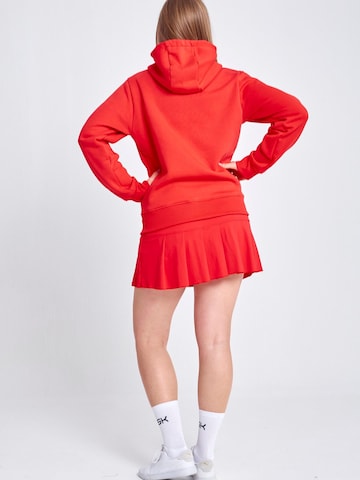 SPORTKIND Sportjas 'Unisex Zip Hoodie' in Rood