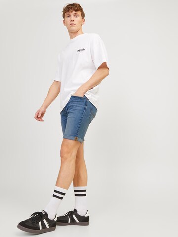 JACK & JONES Regular Shorts 'JJIRick JJFox' in Blau