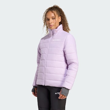 Veste outdoor 'Essentials' ADIDAS TERREX en violet : devant
