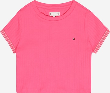 TOMMY HILFIGER Tričko – pink: přední strana