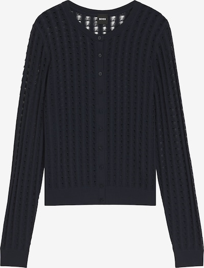 BOSS Knit Cardigan ' Foatoas' in M in Navy, Item view