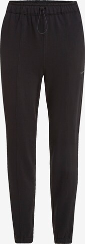 Calvin Klein Sport Tapered Broek in Zwart: voorkant