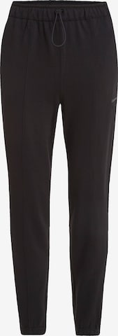 Effilé Pantalon Calvin Klein Sport en noir : devant