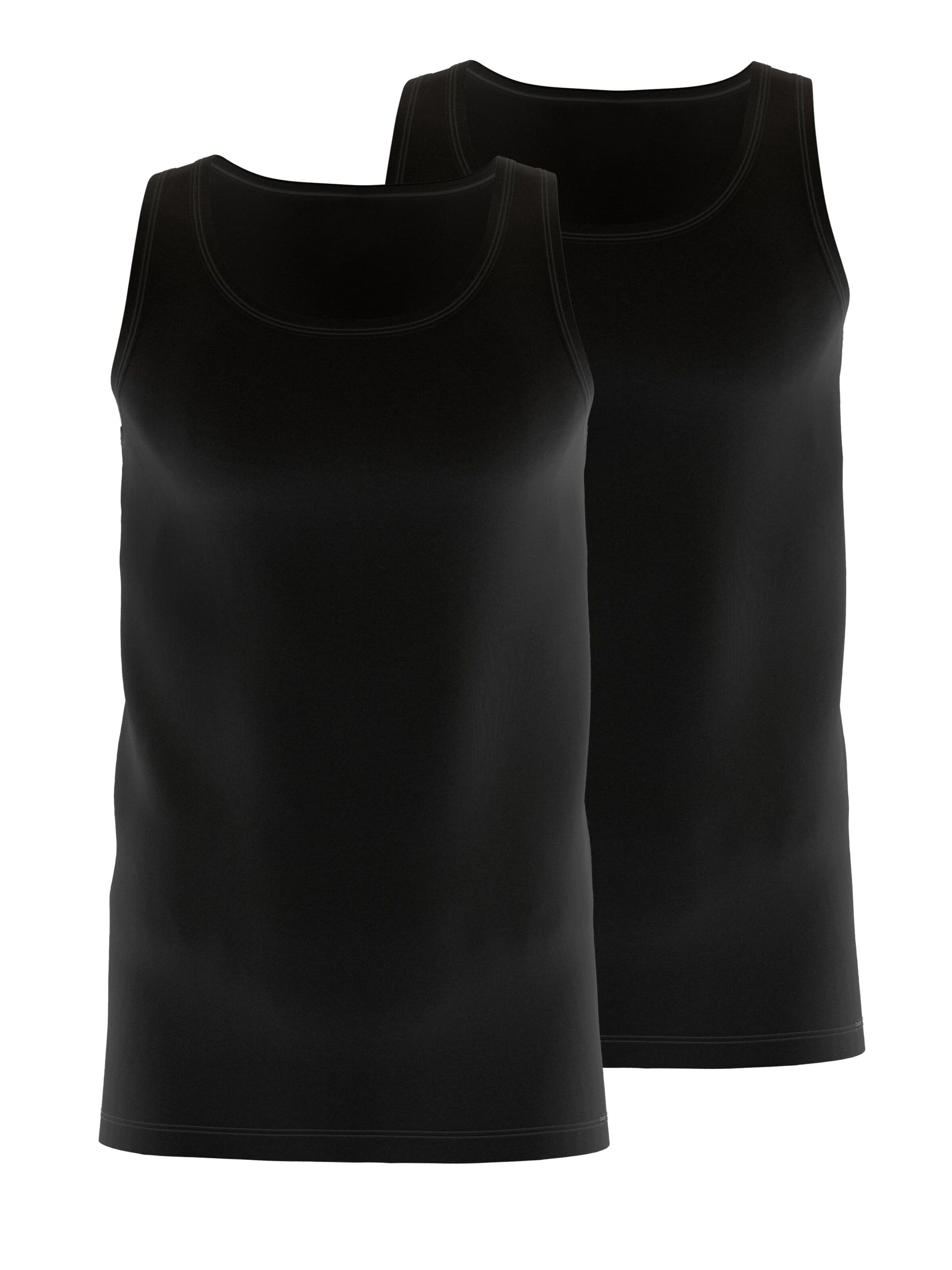 CALIDA Maillot de corps 'Natural Benefit' en L en noir, Vue avec produit