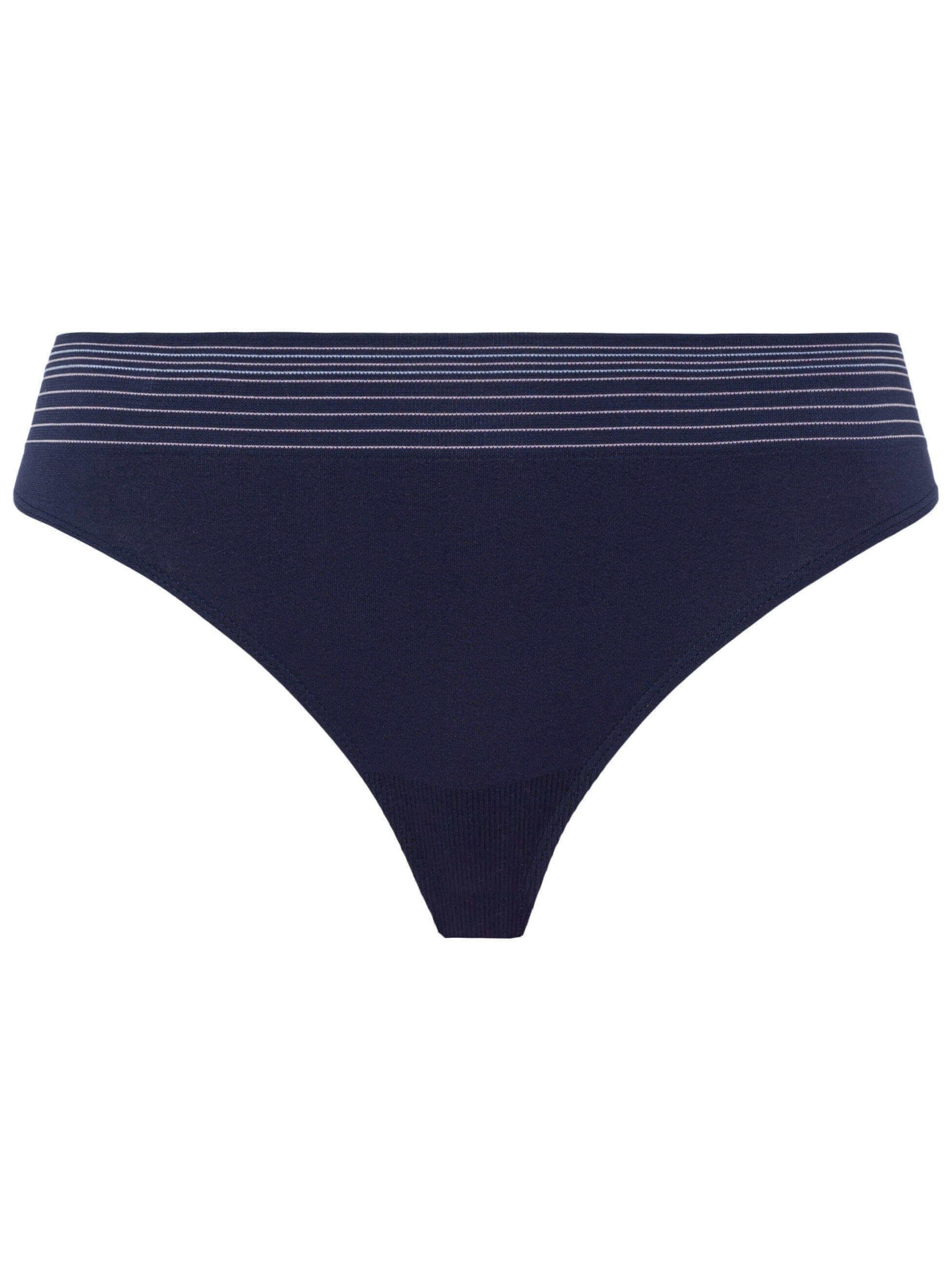 BeeDees Thong 'Boxer-String Comfee String' in Blue: front