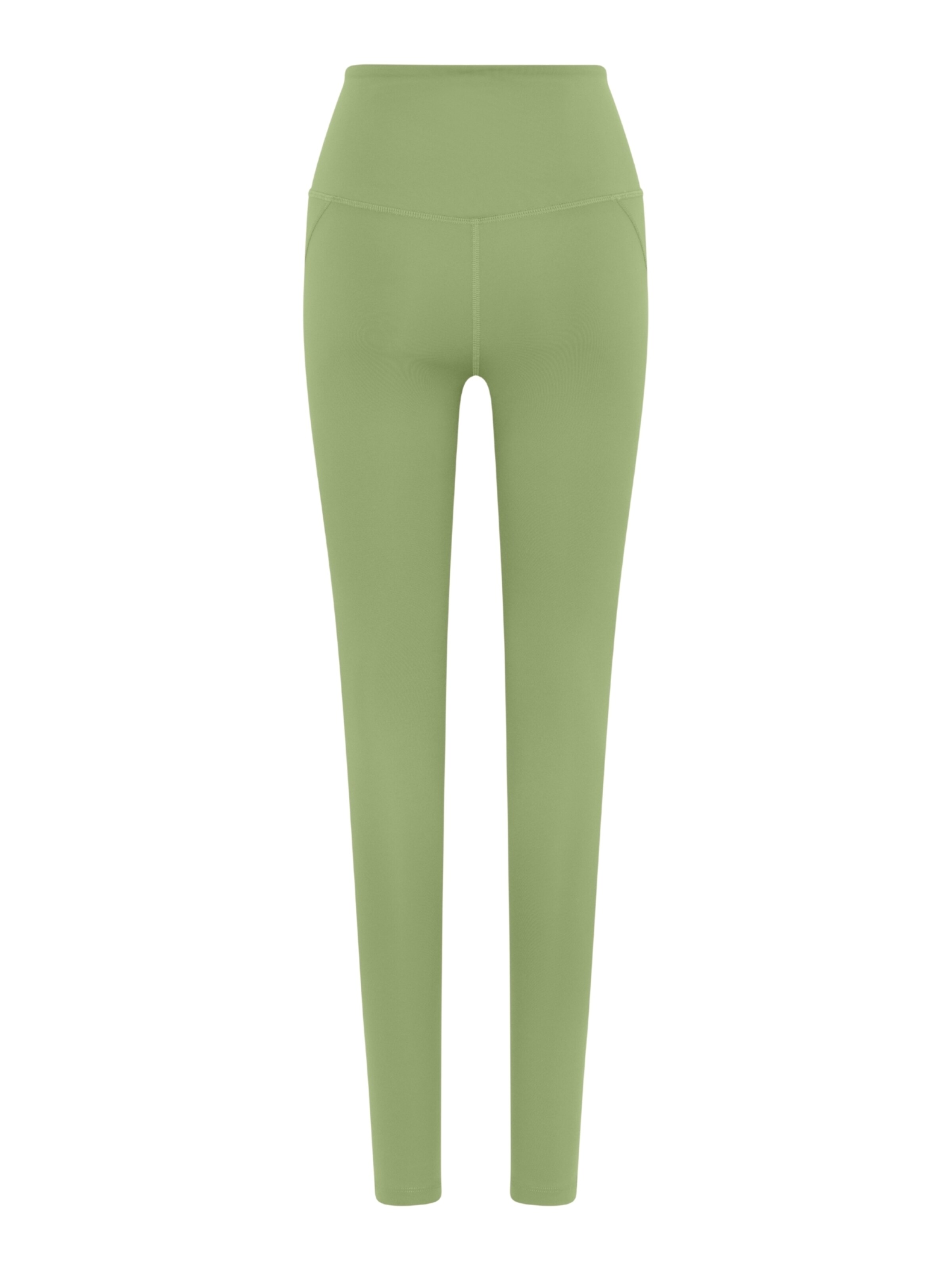 Skinny Pantalon ' High-rise ' Girlfriend Collective en jaune